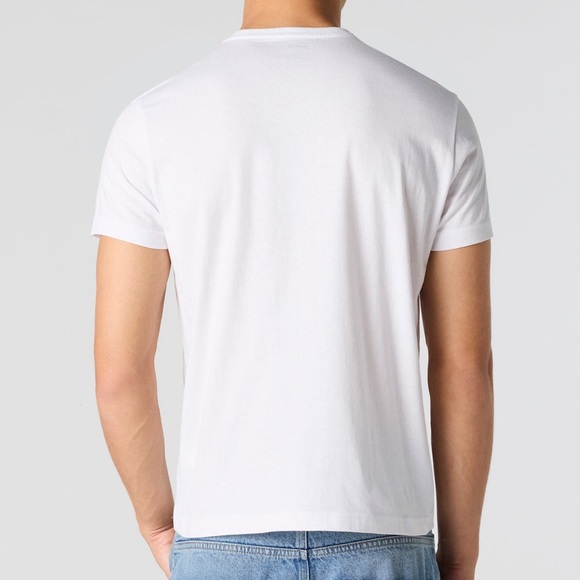 NWT Heart Rate Graphic T-Shirt – Slim Fit Short Sleeve Crewneck – White - Picture 2 of 6